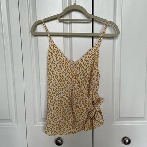 Blu Pepper cheetah print top, never worn